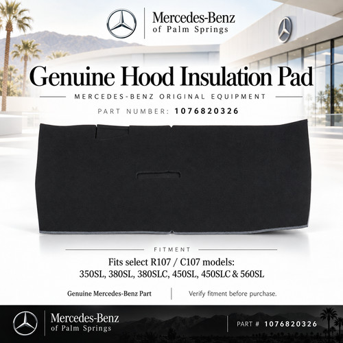 Genuine mercedes benz hood - genuine, mercedes-benz